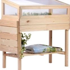 dobar Hochbeet beige 150 x 107 x 50 cm