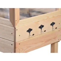 dobar Hochbeet beige 150 x 107 x 50 cm