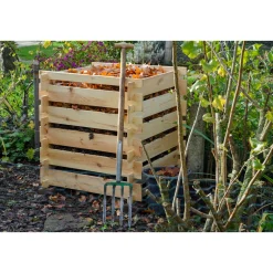 dobar Holz-KomposterStecki 78 x 78 x 78 cm Kiefer natur