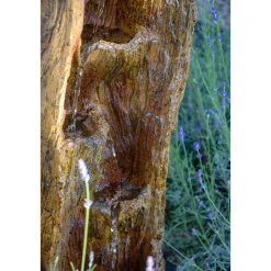 dobar XL Design-Gartenbrunnen 30 x 124,5 x 34 cm braun