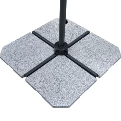 Doppler Granit Design-Platte Eco 25 kg grau