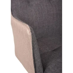 Drehstuhl ZEVIO, dunkelgrau, 2er Set