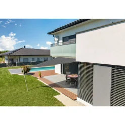 Dreieck-Segel Cannes 4 x 4 x 4 m anthrazit