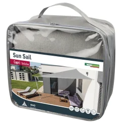 Dreieck-Segel Capri 5 x 5 x 5 m grau