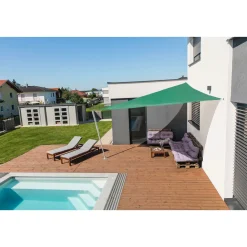 Dreieck-Segel Capri 4 x 4 x 4 m olive