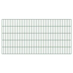 Durabil Doppelstab Gittermatte-Zaunsystem 200 x 100 cm grün