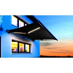 Durabil Markise inkl LED-Beleuchtung 300 x 200 cm anthrazit