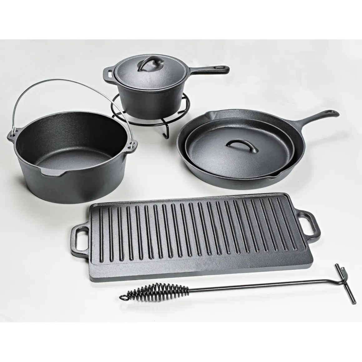 Dutch-Oven-Set 7-teilig