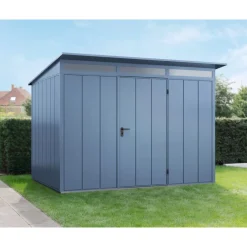 EcoStar Gerätehaus Elegant-PTyp 3RAL5014 1 flg