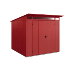 EcoStar Gerätehaus Elegant-PTyp 2RAL3004 2 flg