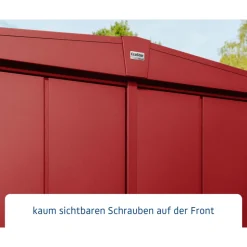 EcoStar Gerätehaus Elegant-STyp 3RAL3004 1 flg