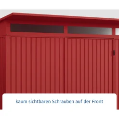 EcoStar Gerätehaus Trend-PTyp 3RAL3004 1 flg