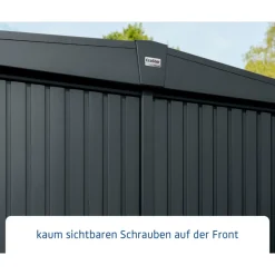 EcoStar Gerätehaus Trend-STyp 2RAL7016 1 flg