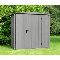 EcoStar Gerätehaus Trend-STyp 1RAL9007 1 flg