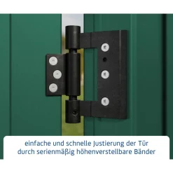 EcoStar Gerätehaus Trend-STyp 3RAL6005 1 flg