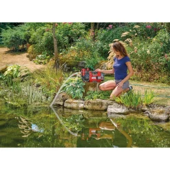 Einhell Akku-Gartenpumpe AQUINNA 18/30 F LED