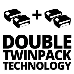 Einhell Akku-Rasenmäher-Set GE-CM 36/47 S HW Li 7-teilig