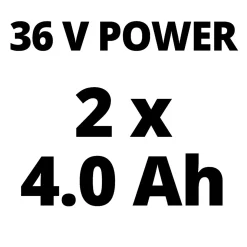 Einhell Akku-Rasenmäher-Set GE-CM 36/36 Li - Kit 5-teilig
