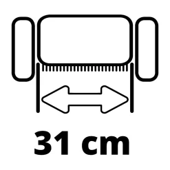 Einhell Elektro-Vertikutierer GC-ES 1231/1