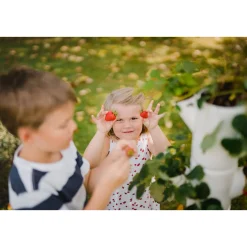 Erdbeerturm Sissi Strawberry Classic weiß