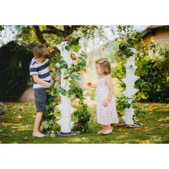 Erdbeerturm Sissi Strawberry Classic weiß