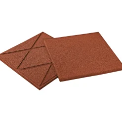 Fallschutzplatte 50 x 50 x 3 cm rot