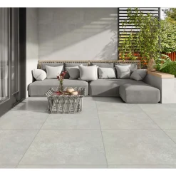 Feinsteinzeug-Platte No 1 Tile Benet grau 60 x 60 x 2 cm