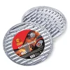 Flash Grill-Aluschale rund 4er-Set