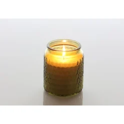 Flower Power Citronellakerze MASSICCIO im Glas 10 x 12 cm