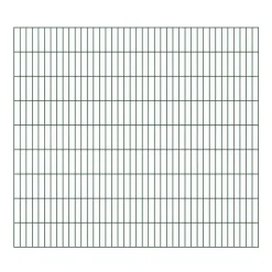 GAH Alberts Doppelstabmatte 6/5/6 verzinkt grün 200 x 180 cm Höhe 180 cm