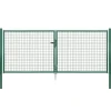 GAH Alberts Doppeltor Wellengitter Typ 4857 3000 x 1250 grün
