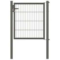 GAH Alberts Stabgitter-Einzeltor anthrazit-zinkphosphatiert 1000 x 750/1250 mm