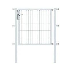 GAH Alberts Stabgitter-Einzeltor feuerverzinkt 1000 x 1000/1500 mm zum Einbetonieren