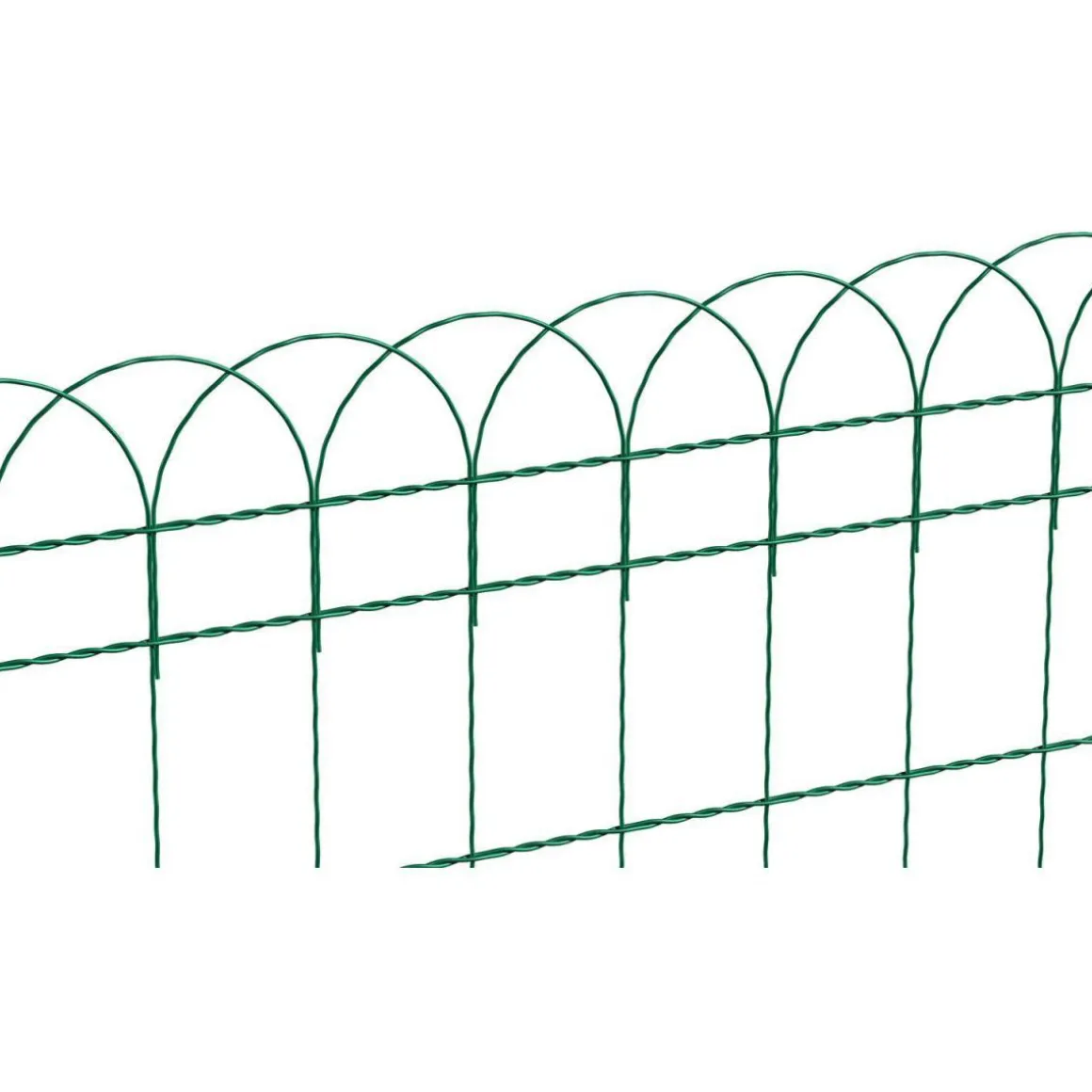 GAH Alberts Ziergitter-Geflecht Rondo grün Länge 1000 cm Höhe 40 cm