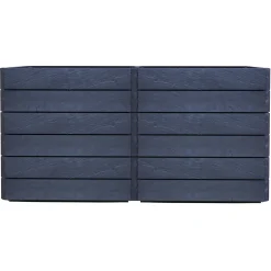 Garantia Hochbeet Ergo Quadro 2 L 75 Stone, inkl. FLORA Wassersparsystem