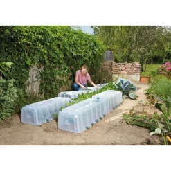 Garantia Pflanztunnel Sunny 5er-Komplettset inkl. Endkappen und Bodenanker