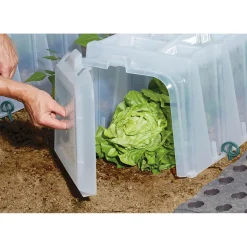 Garantia Pflanztunnel Sunny 3er-Komplettset inkl. Endkappen und Bodenanker