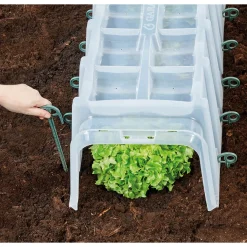 Garantia Pflanztunnel Sunny 3er-Komplettset inkl. Endkappen und Bodenanker