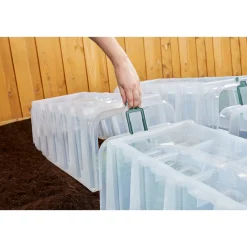 Garantia Pflanztunnel Sunny 3er-Komplettset inkl. Endkappen und Bodenanker