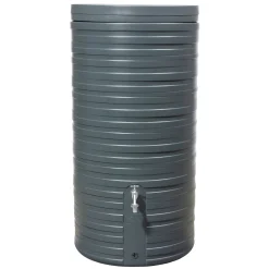 Garantia Regentonne Nordic 2in1 300 Liter graphite grey inkl. Deckel