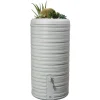 Garantia Regentonne Nordic 2in1 300 Liter steingrau inkl. Pflanzschale
