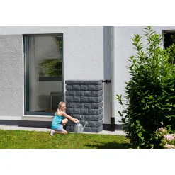 Garantia Wandtank Rocky Junior 300 Liter dark granite