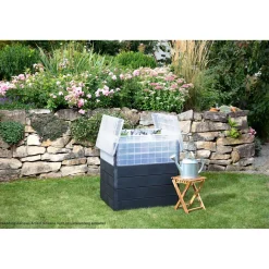 Garantia Frühbeet-Aufsatz Ergo Quadro M für Hochbeet-System