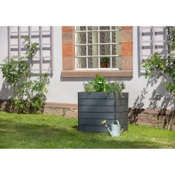 Garantia Hochbeet ERGO QUADRO L 75 Wood inkl FLORA