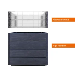 Garantia Hochbeet ERGO QUADRO Turbo M 75 Wood inkl FLORA