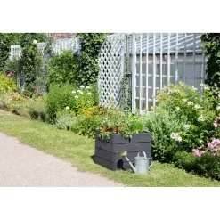 Garantia Hochbeet ERGO QUADRO S 50 Wood inkl FLORA