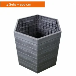 Garantia Hochbeet-System Ergo 6 Paneele