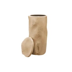 Garantia Regentonne Woodstock Baumstamm 250 L hellbraun