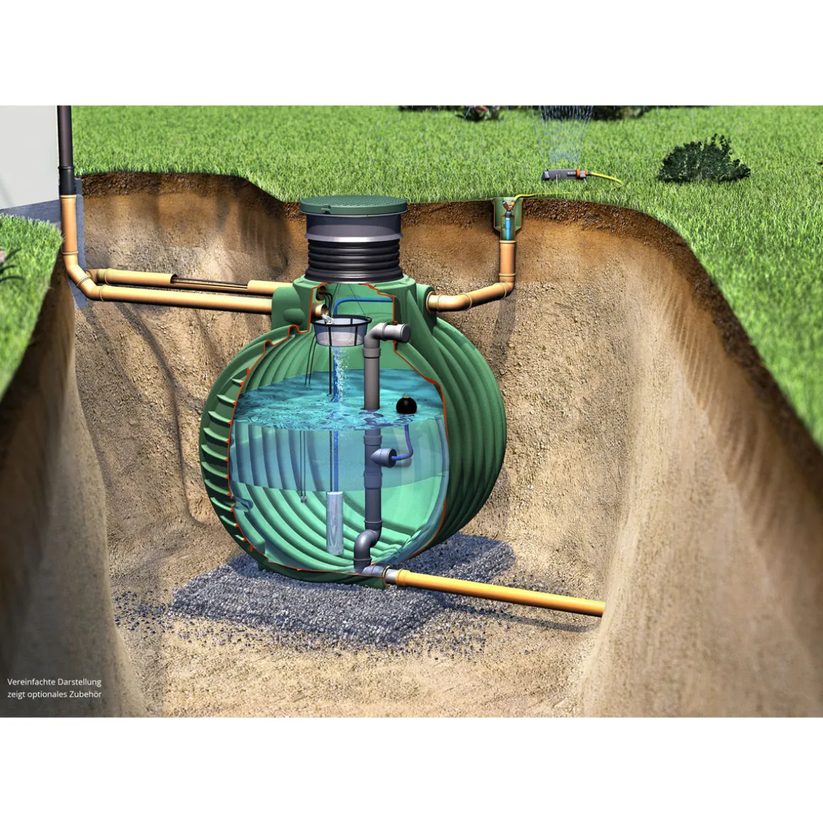 Garantia Retentionszisterne Columbus Plus 6500 L