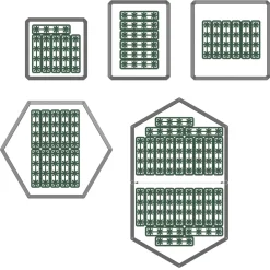 Garantia Wassersparsystem-Set Flora 10 Stück